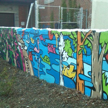 Mural 3 | Metro Branch Trail, Rhode Island Ave. N.E.